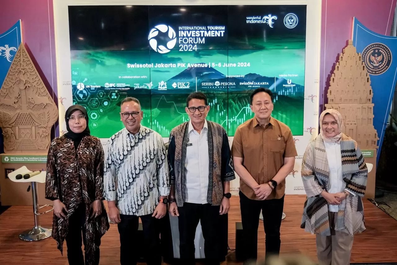 Sandiaga Uno Pacu Investasi Parekraf Melalui ITIF 2024 Ini Inovasinya