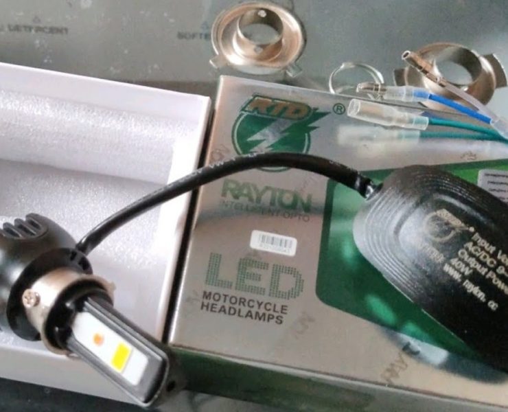 Lampu led motor paling terang di malam hari dan nyaman di mata