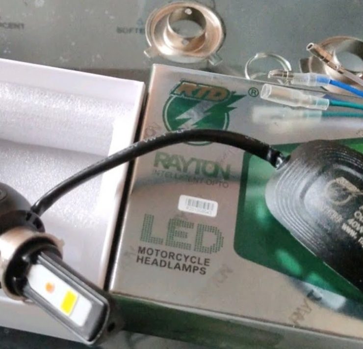 Lampu led motor paling terang di malam hari dan nyaman di mata