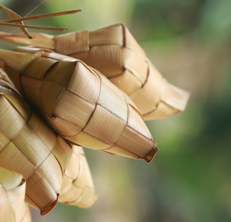 Tradisi lebaran di Indonesia (Ketupat: unsplash-mufid-majnun)