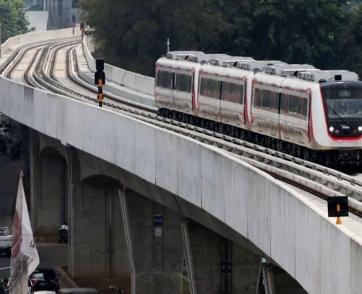 Ilustrasi LRT (ANTARA)