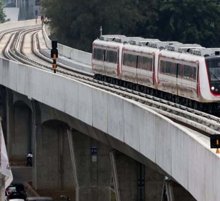 Ilustrasi LRT (ANTARA)